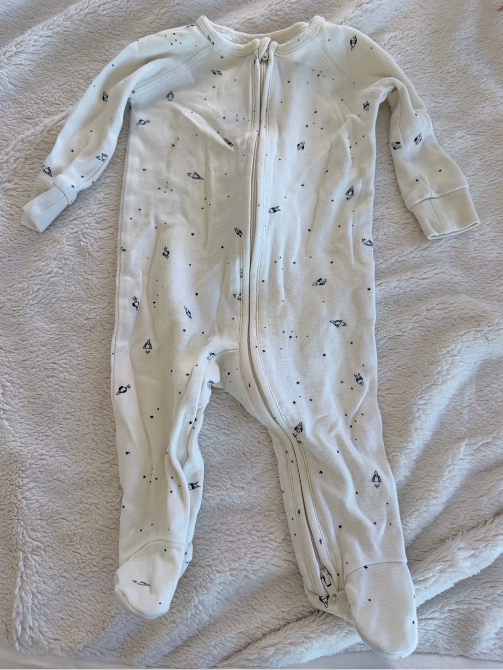 Pehr Rocketman Footie PJs 0-3m